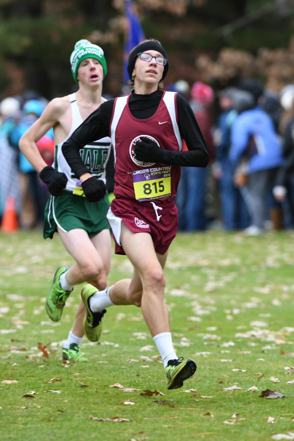 WIAA state cross country photo: Parker Noffke, Madison La Follette